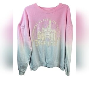 Disneyland Pink and Blue Sweatshirt